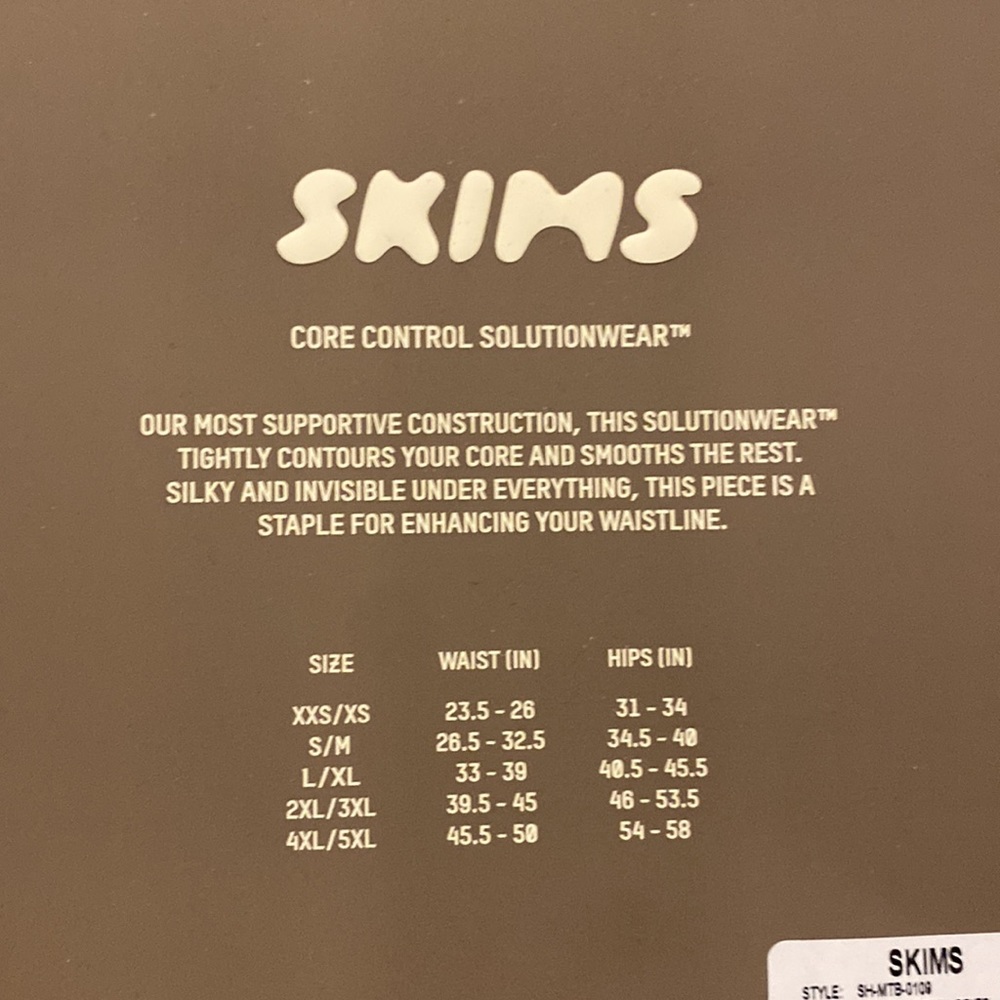 SKIMS Control Brief - Picture 3 of 4